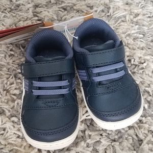 NWT! Stride Rite size 4 navy blue baby shoes
